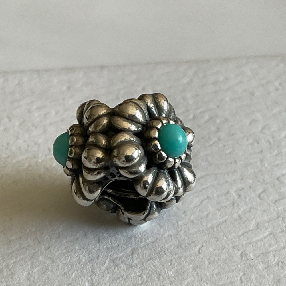 Pandora turquoise charm - Picture 2 of 4